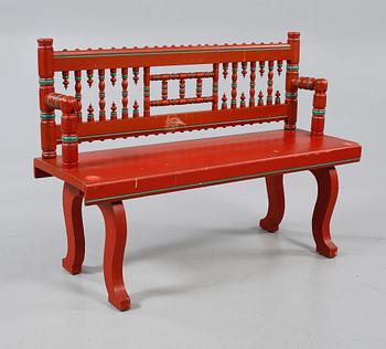 SOFFA, STOLAR, 2 st, samt BORD, tidigt 1900-tal.