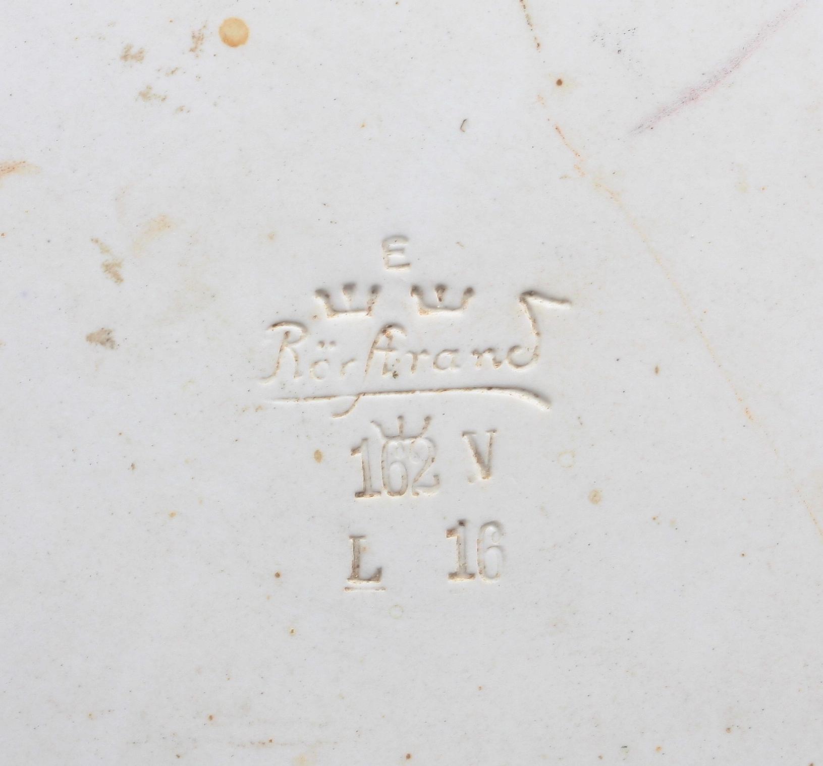 PRYDNADSFAT, porslin, Rörstrand, sekelskiftet 1900.