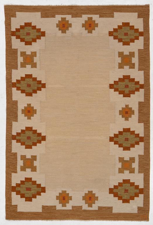 Matta, rölakan, signerad MM, 240 x 160 cm.