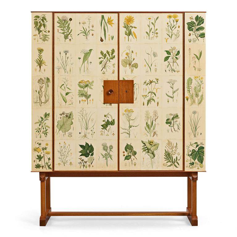 Josef Frank, a "Flora" cabinet, Svenskt Tenn, Sweden, model 852.