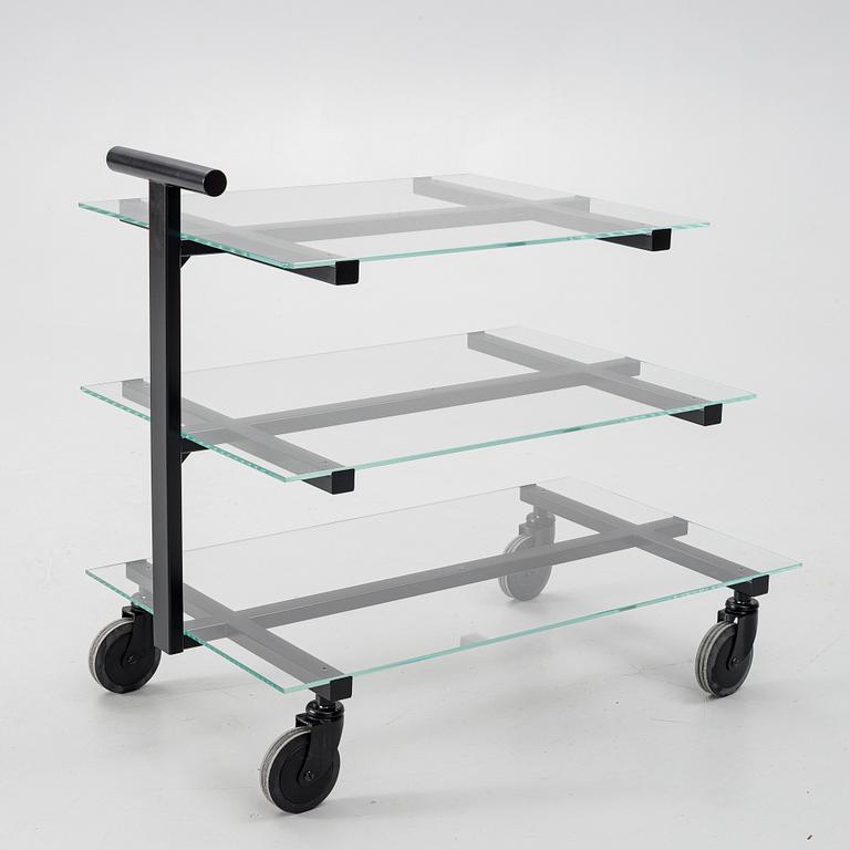 Josef Frank, a tea trolley, model 691, Svenskt Tenn, 2000s.