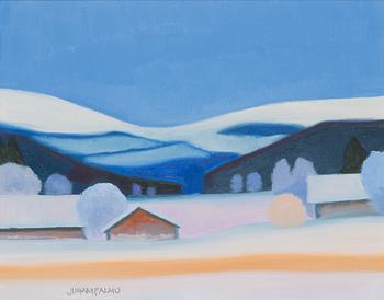 Juhani Palmu, olja på duk, signerad.