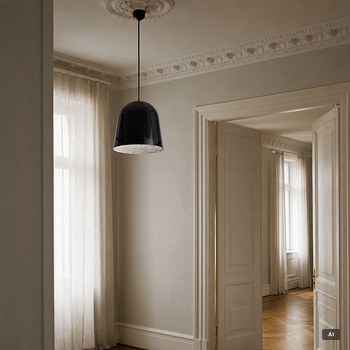 Marcel Wanders, a pair of 'Can can' ceiling lamps. Flos.