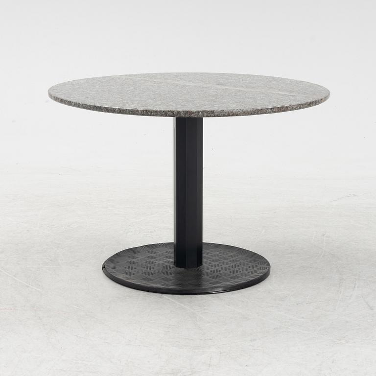 Jan Ekselius, a stone top table, Etcetera, Vetlanda, late 20th Century.