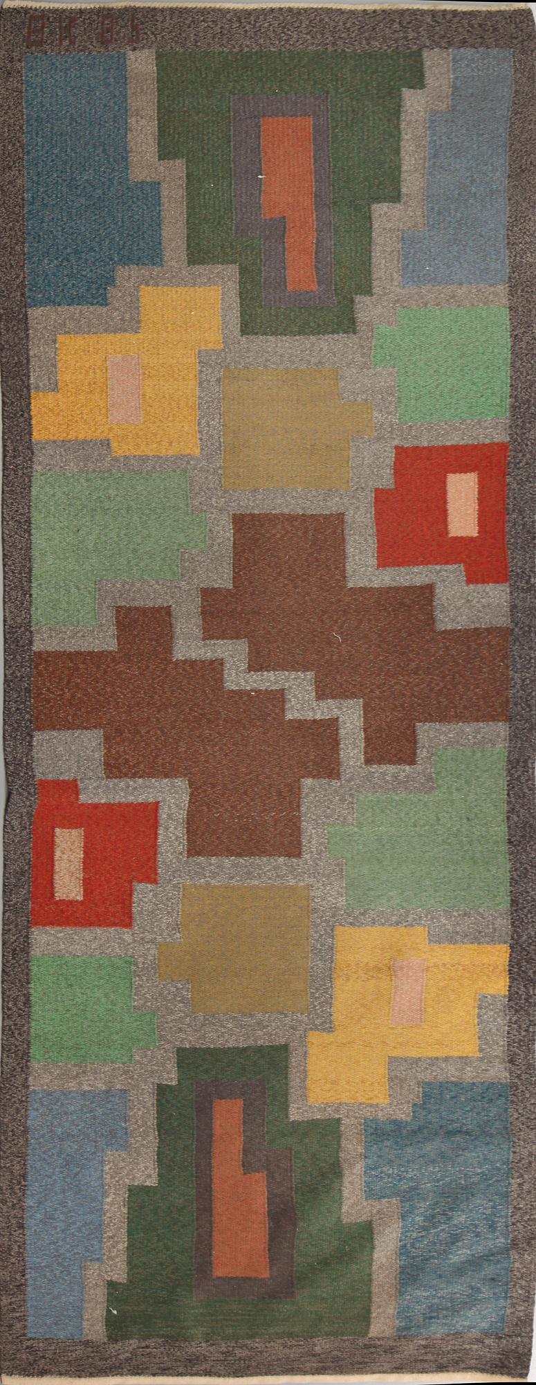 MATTA, rölakan, monogramsignerad BK och daterad -87, 333x130 cm.