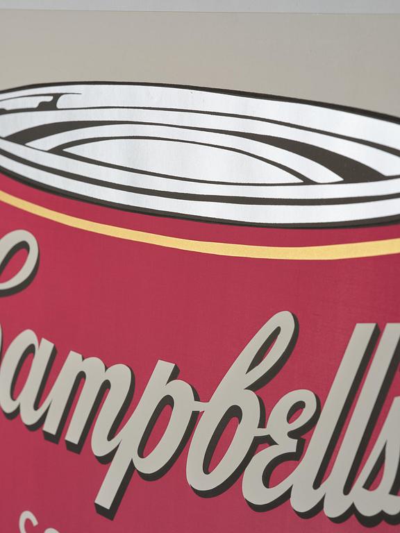 Andy Warhol, "Tomato-Beef Noodle O's", (from: "Campbell's Soup II").