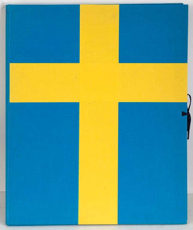 LOU LAURIN-LAM, mapp, 6 st litografier, signerade och numrerade 7/150.