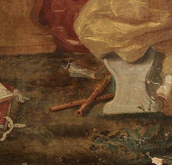 Hendrick van Balen och Jan Brueghel den äldre, tillskriven. Minerva besöker de nio muserna.