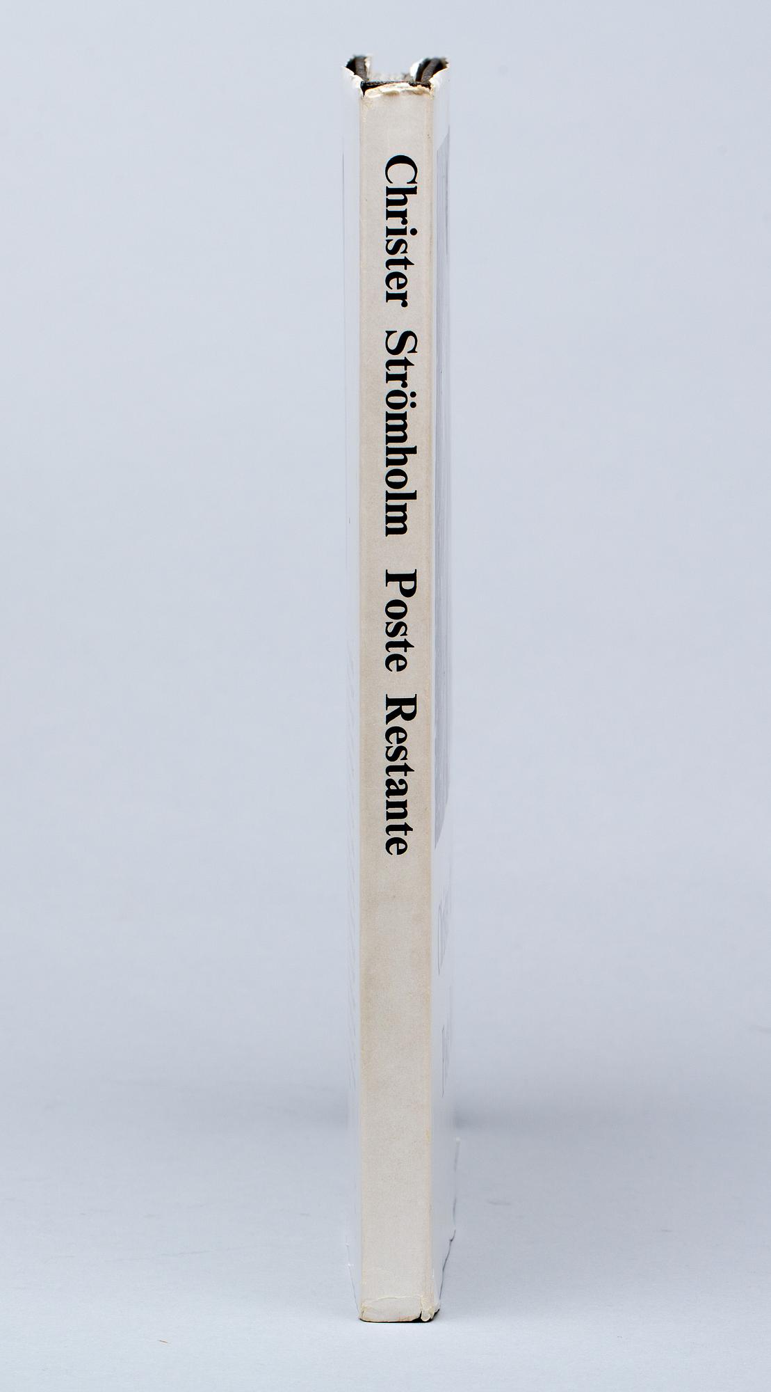 BOK, "Poste restante" Christer Strömholm, Stockholm 1967.