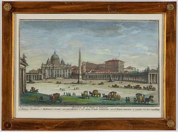 Enfravings, 2 19th Cenrury with period frames.