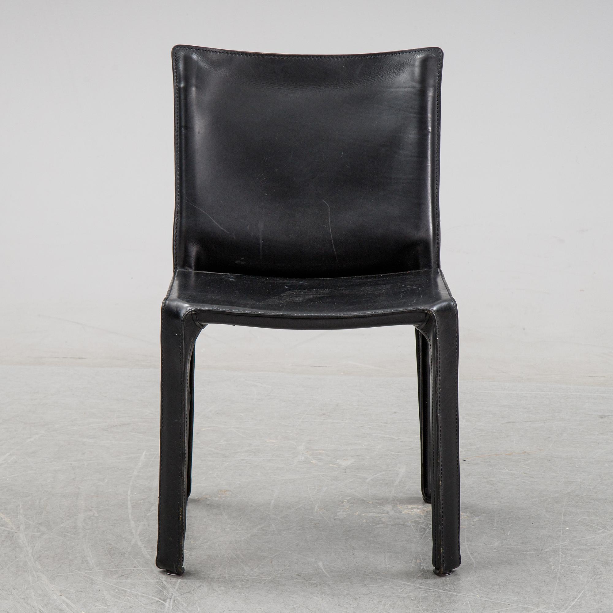 Mario Bellini, a "412 Cab" chair for Cassina, Italy, 21st Century.