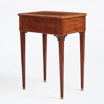 Bord, tillskrivet Carl Diedric Fick (mästare 1776-1806 i Stockholm), Sengustavianskt.