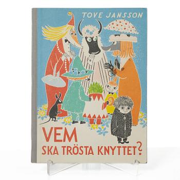 Tove Jansson, Book "Who Will Comfort Toffle". With dedication and drawing.