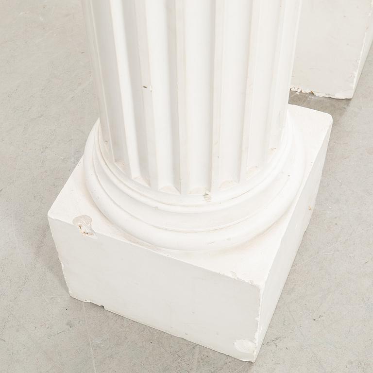 Columns a pair 20th century.