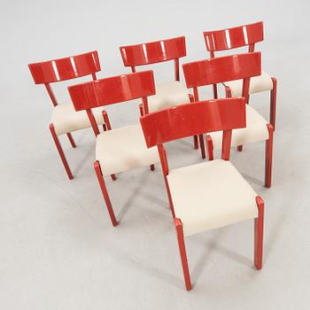 Ralf Lindberg stolar 6 st "Tati" Gärsnäs 1980/90-tal.