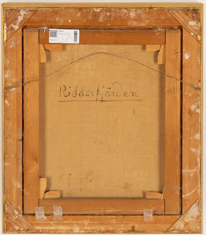 Axel Nilsson, oil on canvas, signed.
