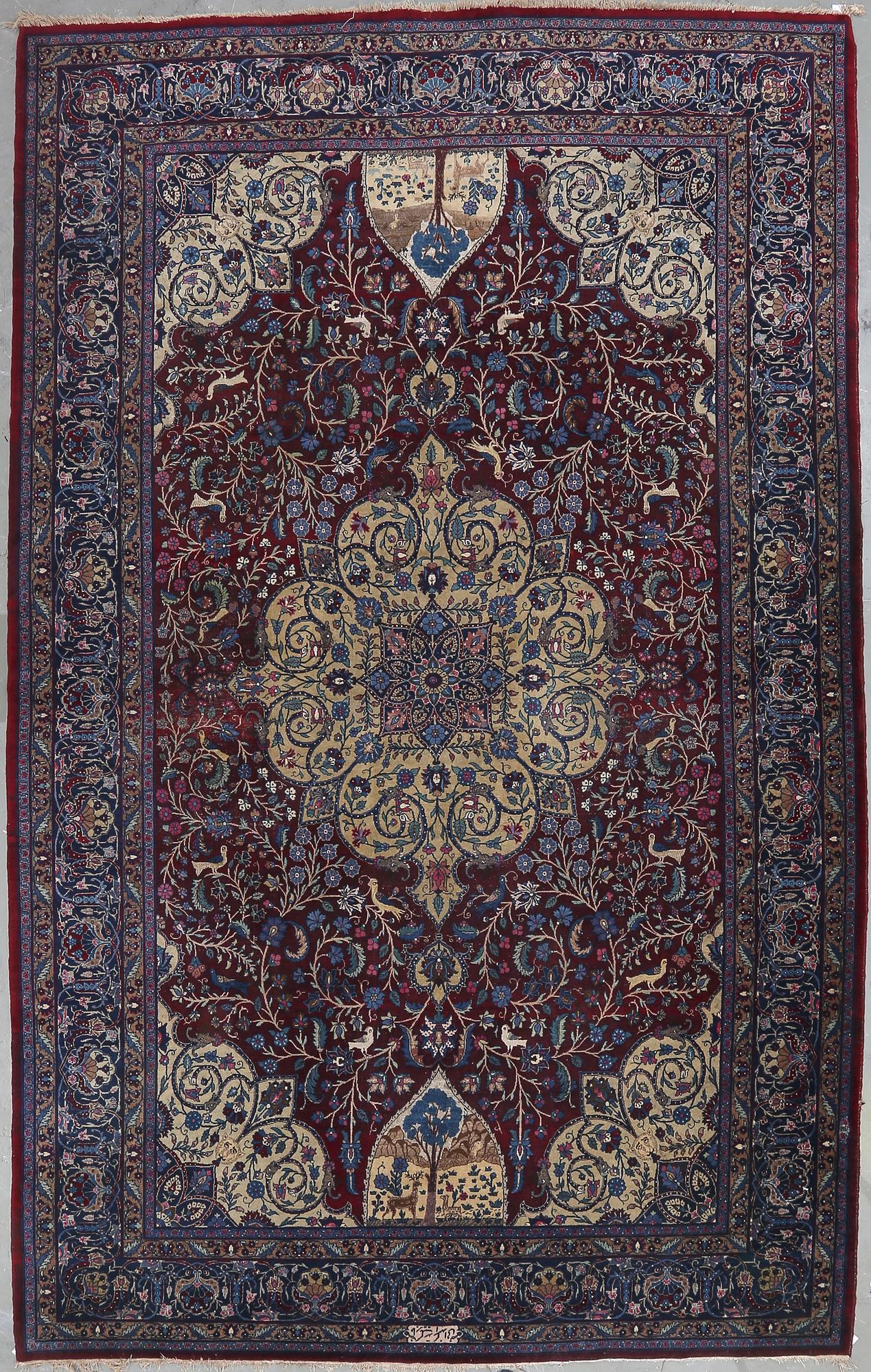 MATTA, semiantik/old Täbris, ca 425x265 cm.