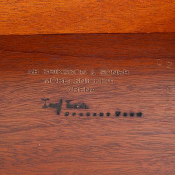 Josef Frank, a model 648 library table, Svenskt Tenn, post 1985.