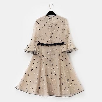 Valentino, A silk dress, size 4.