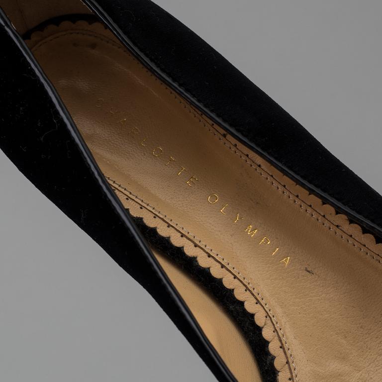CHARLOTTE OLYMPIA, skor, storlek 37 1/2.