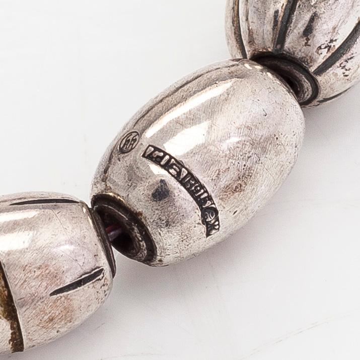 A silver necklace "Halikko treasure" for Kalevala Koru, Helsinki 1968.