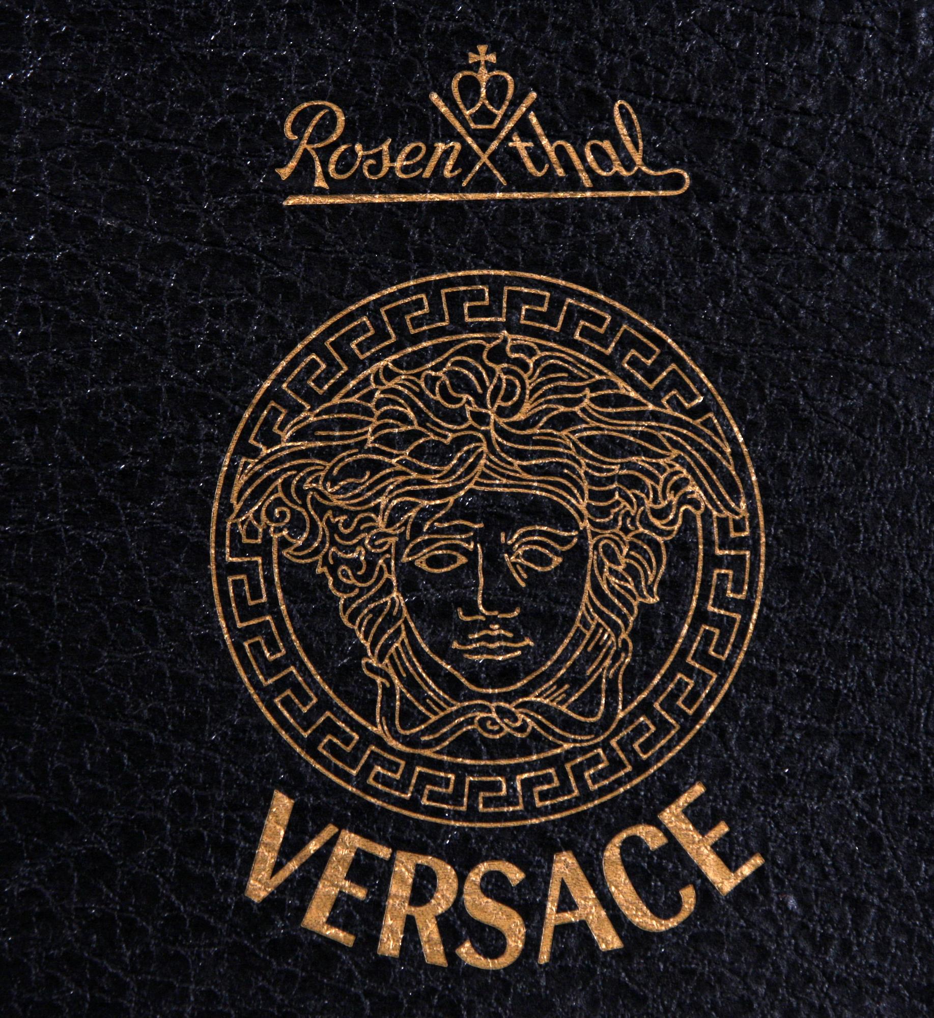 TALLRIKAR, 17 delar, porslin, "Medusa", Versace för Rosenthal.