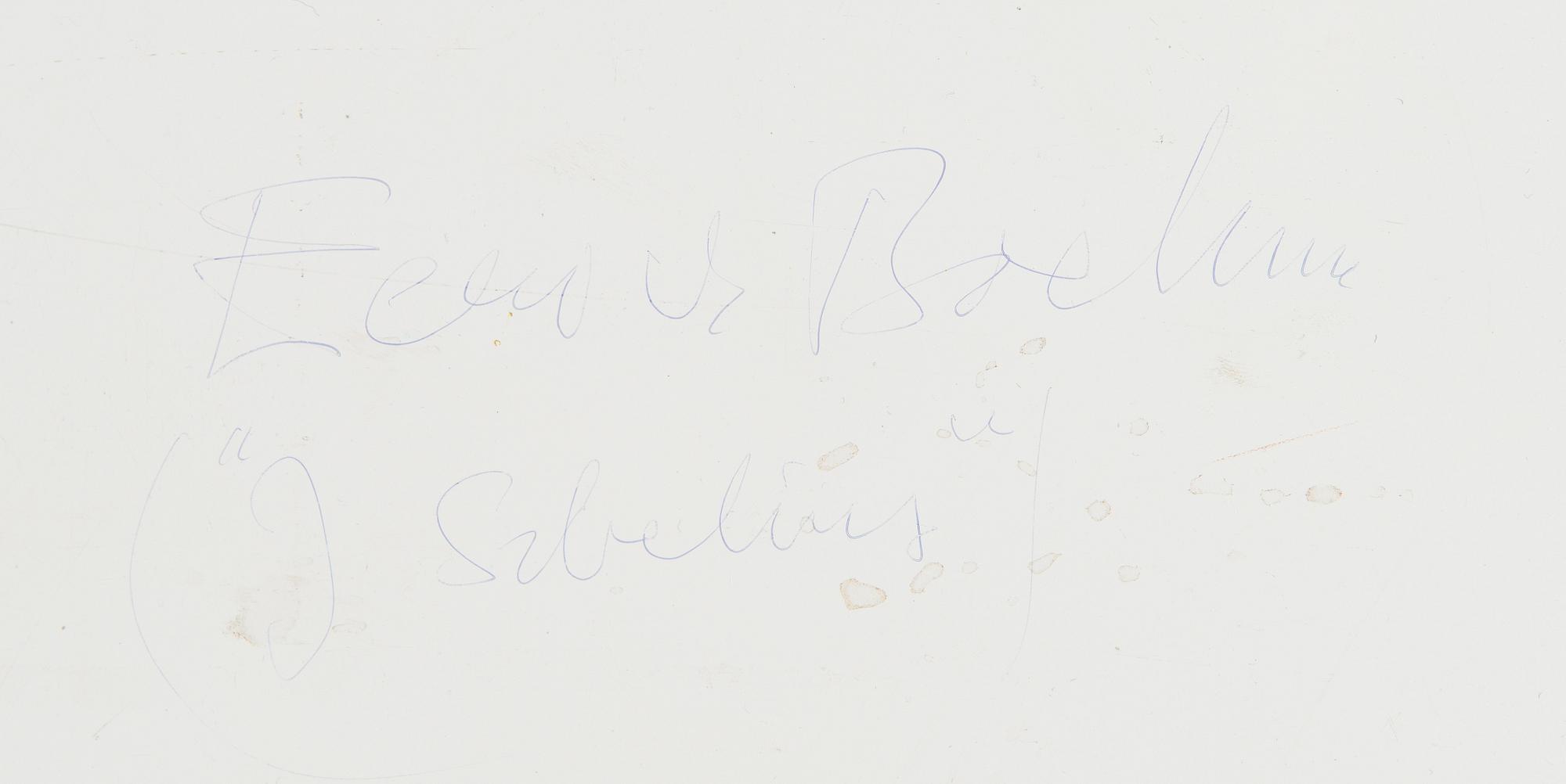 Eero von Boehm, Sibelius.