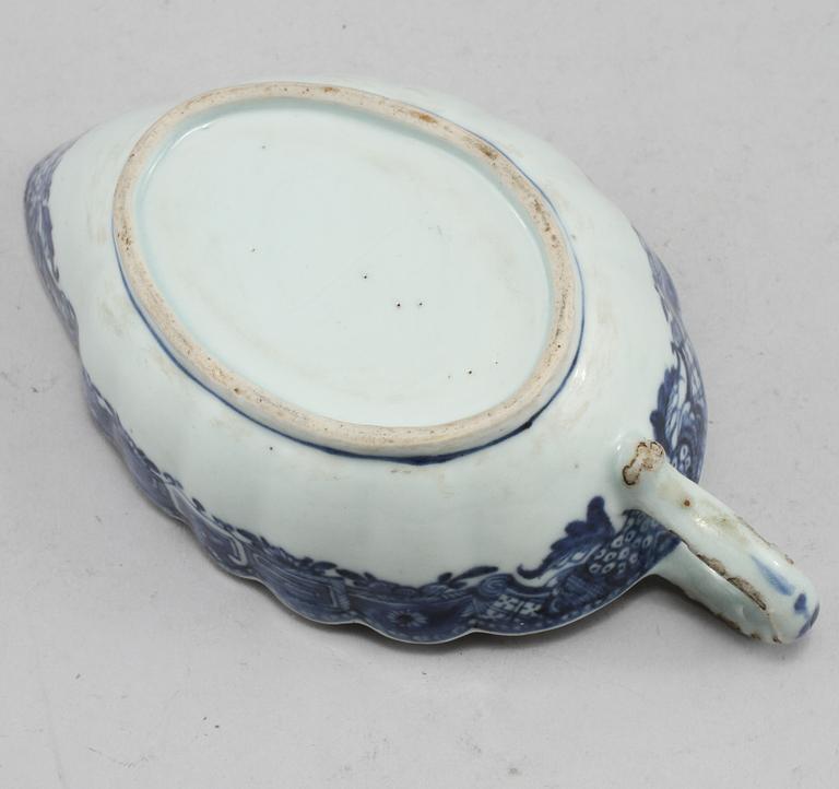 SÅSSNIPA, porslin, Kina, 1700/1800-tal.