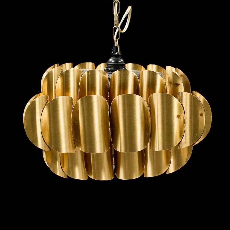 TAKLAMPA, Hans-Agne Jakobsson, Markaryd, 1900-talets andra hälft, höjd 26 cm.