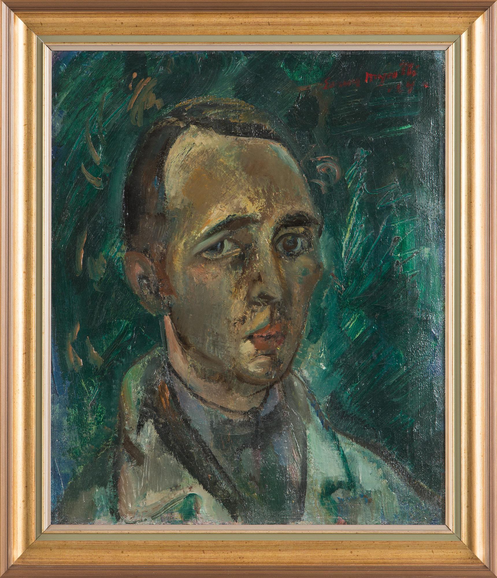 Eemu Myntti, Self-portrait.