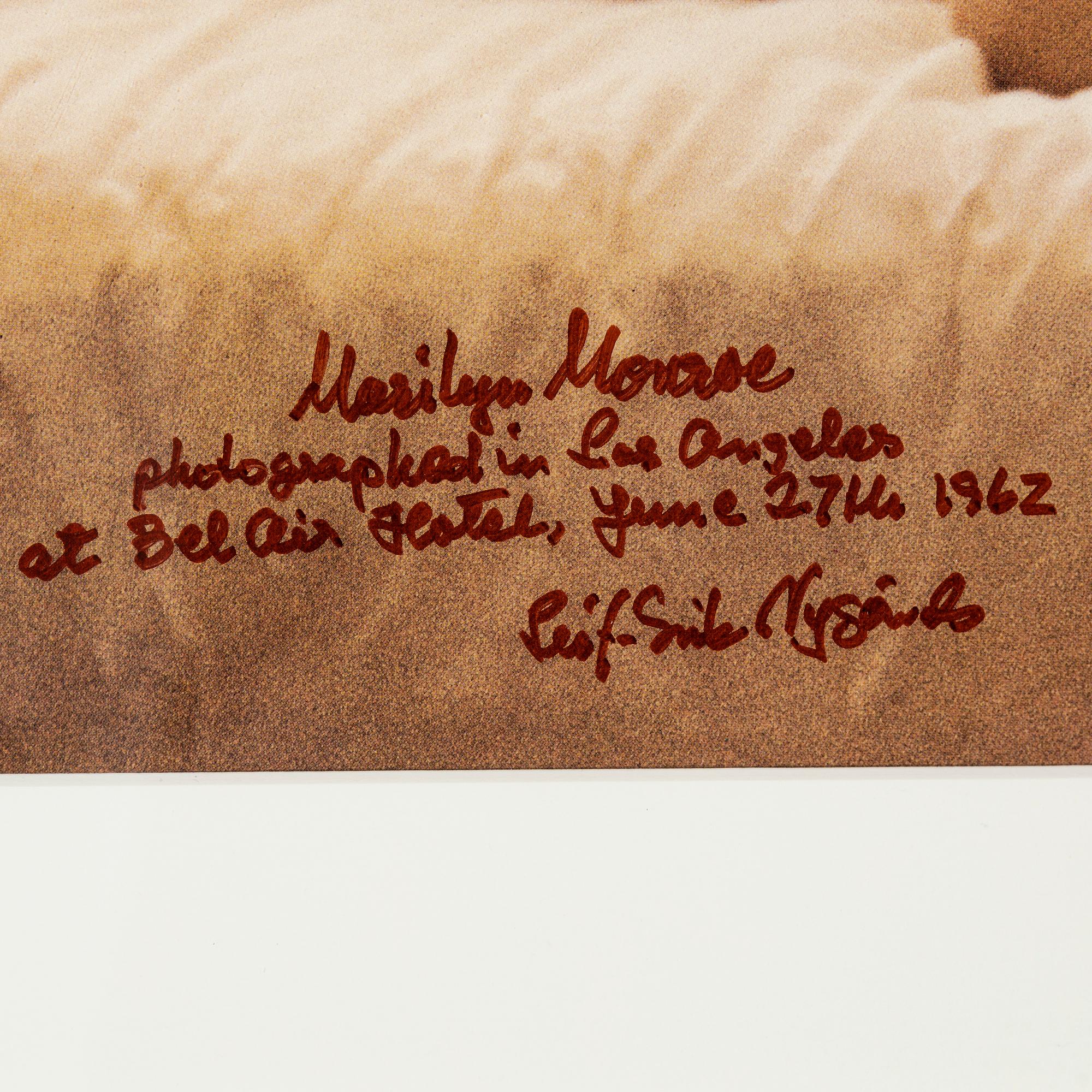 Leif-Erik Nygårds, offset, signed.