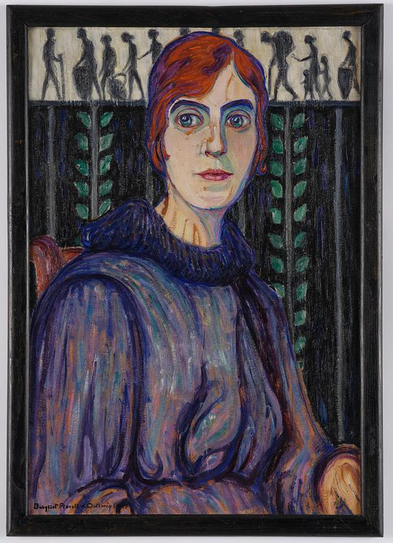 Bergliot von Delwig, Portrait of a woman.