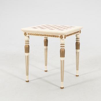 Schackbord, sengustaviansk stil 1900-talets första hälft.