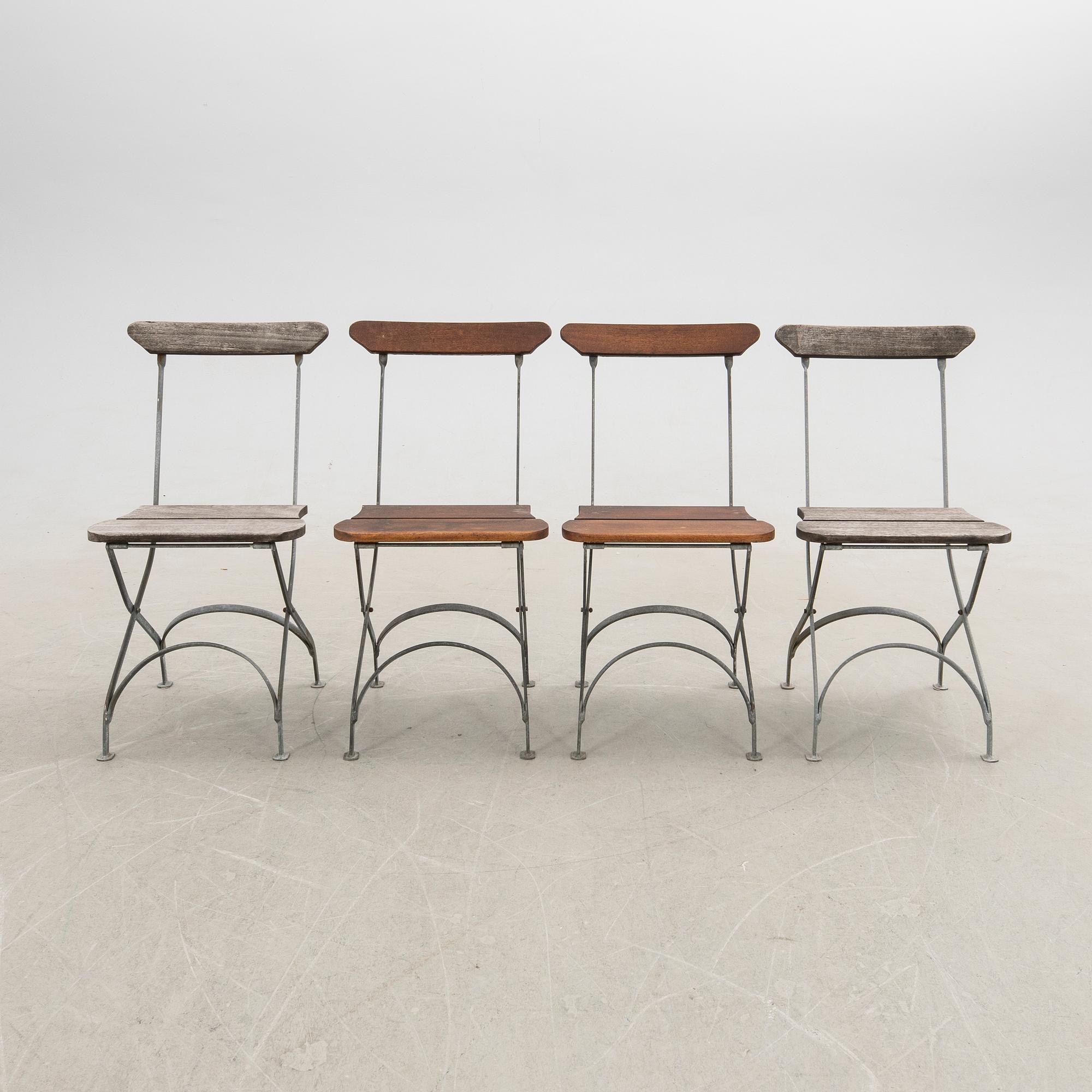 Garden chairs, 4 pcs, Byarums bruk.