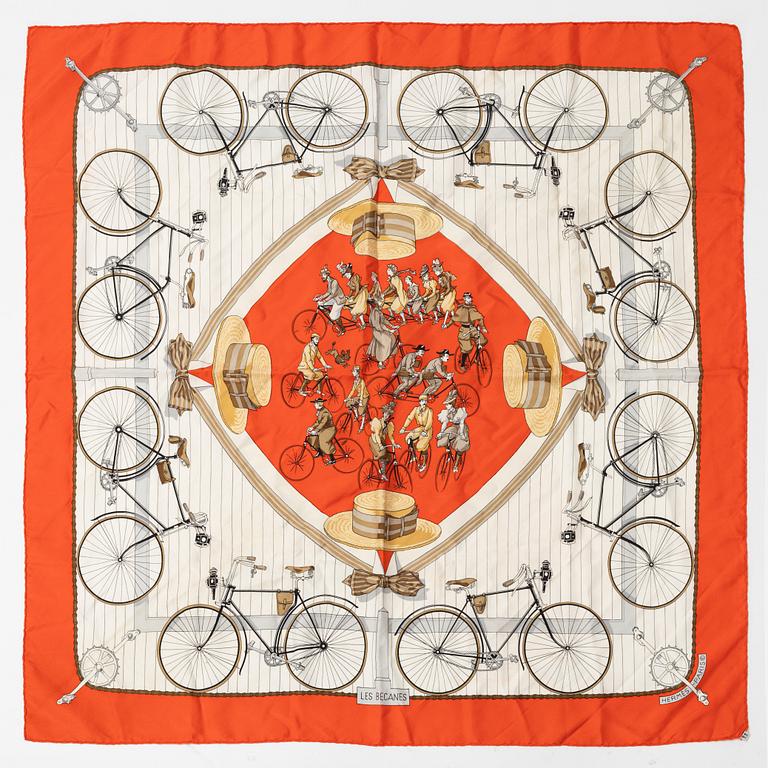 Hermès, scarf, "Les Bécanes".
