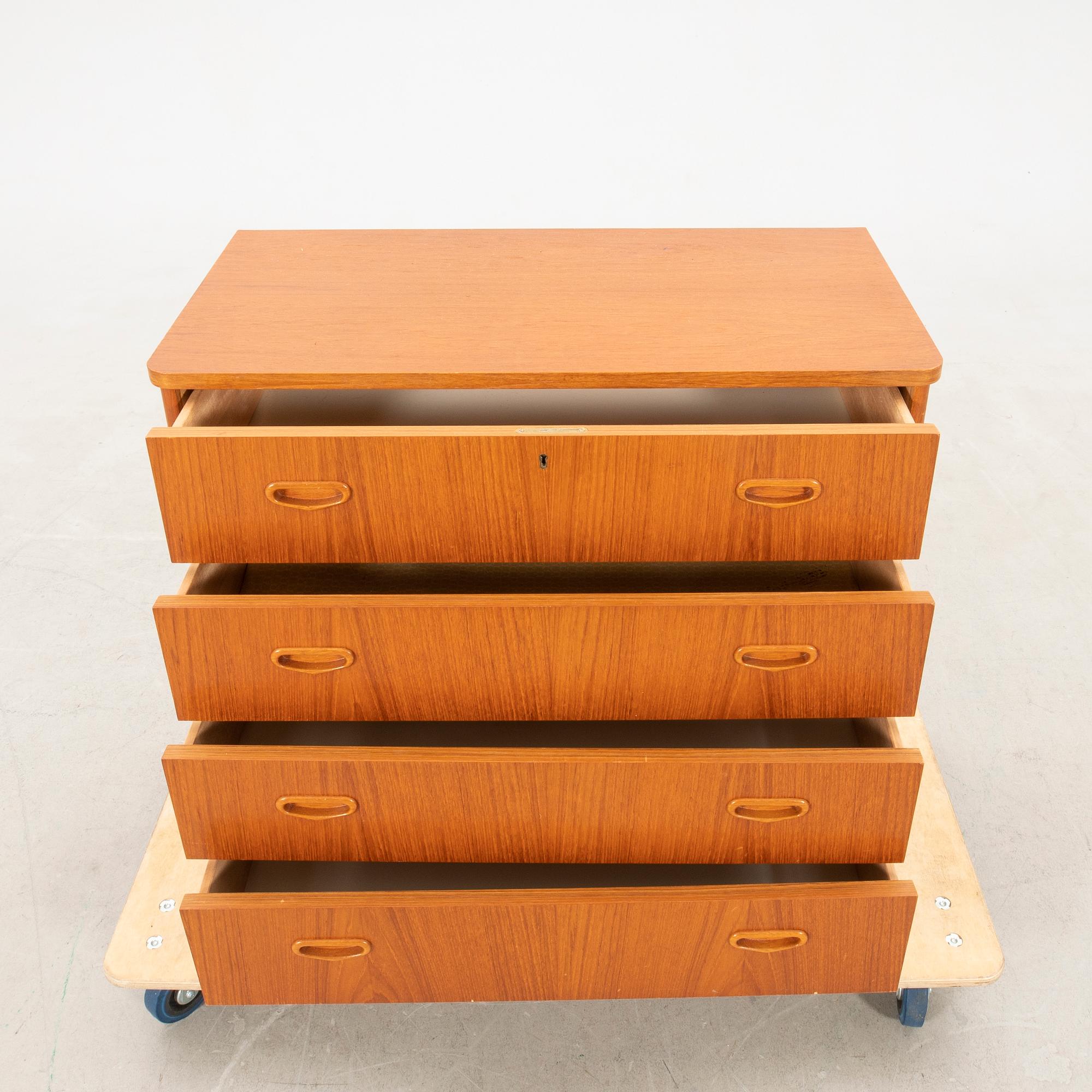 Chest of drawers 1960s Wessels Möbler Malmö.