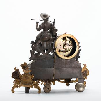 BORDSPENDYL, Frankrike. 1800-tal.