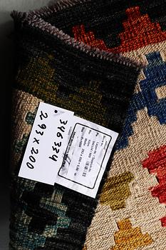A carpet, Kilim, ca 293 x 200 cm.