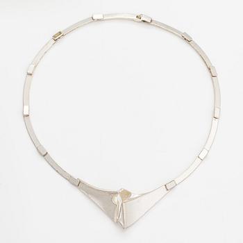 Björn Weckström, Halsband "Albatros", sterlingsilver. Lapponia 1991.