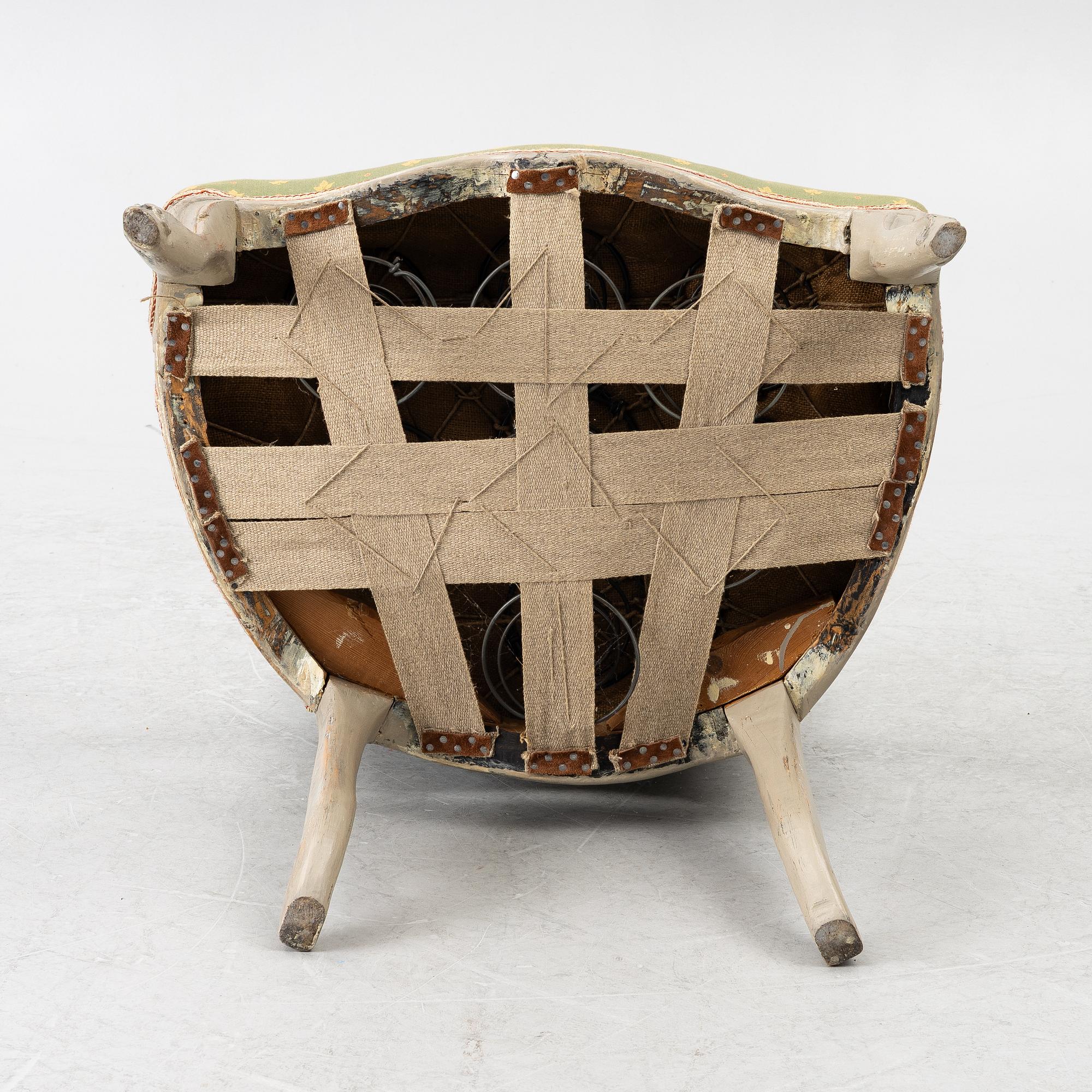 A Louis XV armchair, 18th Century.