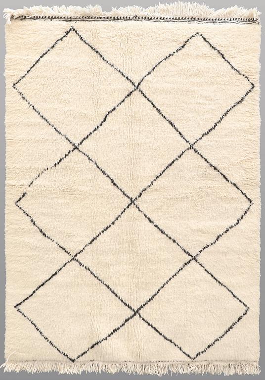 A carpet, Morocco, ca 225 x 165 cm.