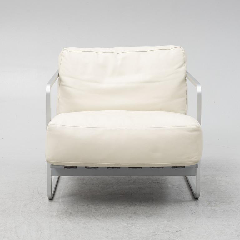 Alfredi Höberli & Christophe Marchand, a 'Zurigo' armchair, Zanotta, Italy.