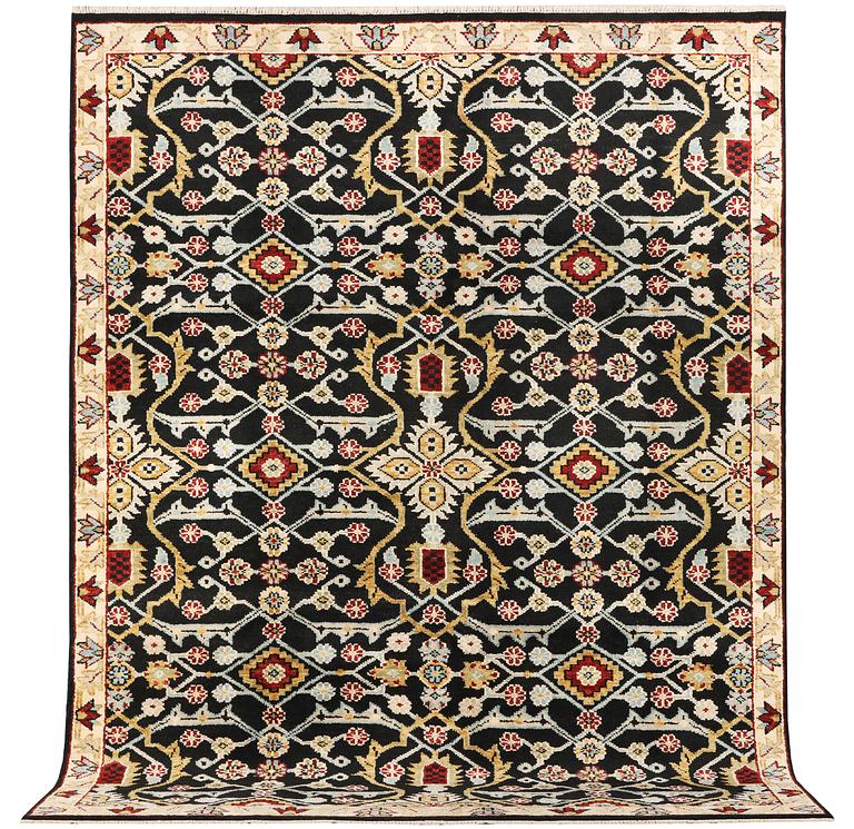 A Mamluk carpet, c. 363 x 270 cm.