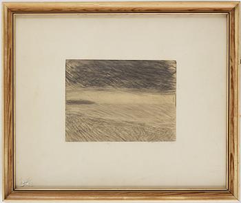 CARL KYLBERG, pencil drawing.