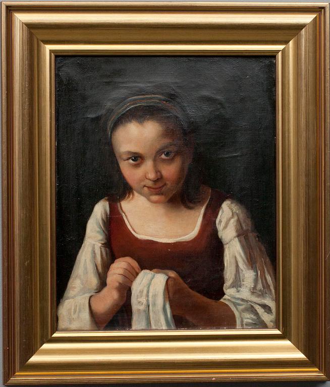 TUNTEMATON/OKÄND, olja på duk.