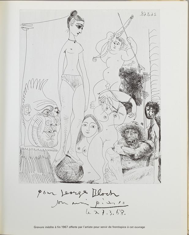 PABLO PICASSO, Georg Bloch I-II, Catalogue de l'oeuvre gravé et lithographié, 1904-1969.