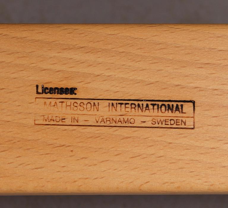 FÅTÖLJ, "Miranda", Bruno Mathsson, Bruno Mathsson International.