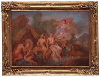 Charles Antoine Coypel Hans krets, Faistos och Teitis med Achilles?.