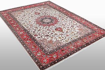 Matta, Täbriz part silk, 60 Raj, ca 355 X 254 cm.