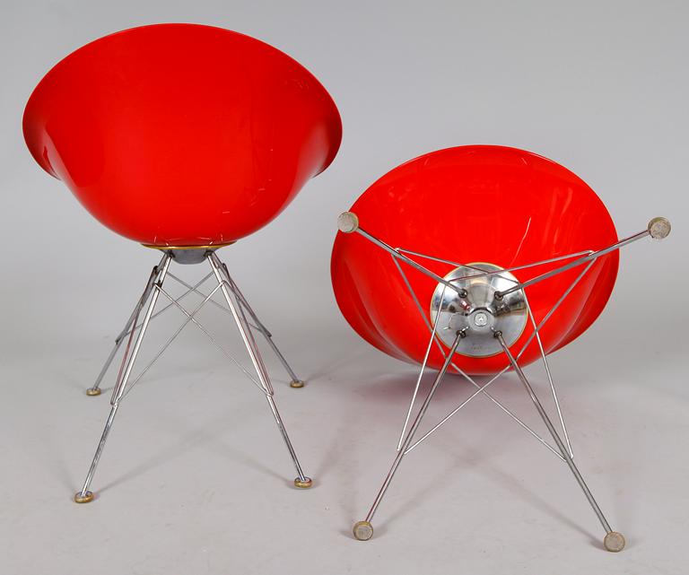 STOLAR, 1 par, "Eros", Philippe Starck för Kartell.